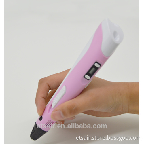 Directly All Colors Silicone 3D Printing Machine 3D Graffiti Printing Pen For Kids